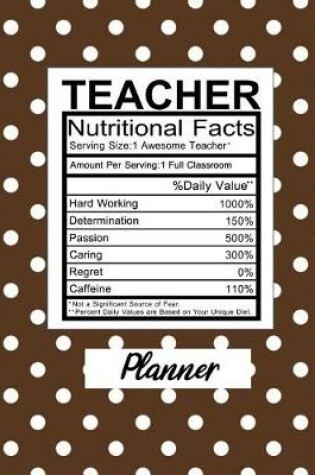 Cover of Teacher Nutritional Facts