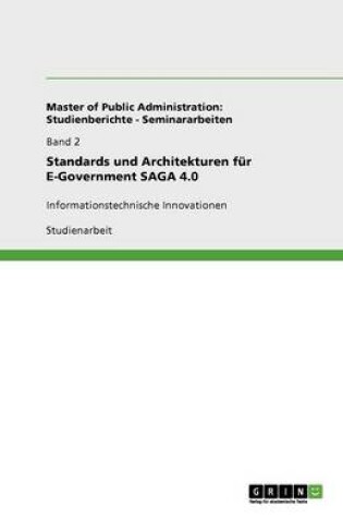 Cover of Standards und Architekturen für E-Government SAGA 4.0