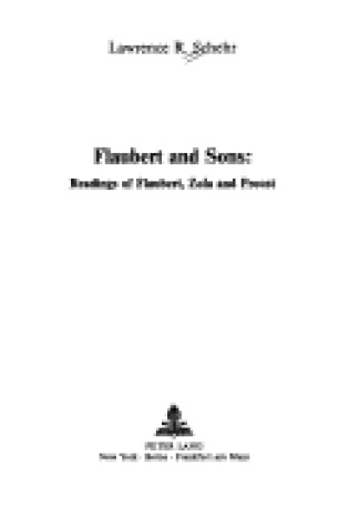 Cover of Flaubert and Sons