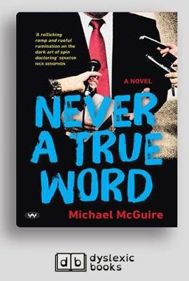 Book cover for Never a True Word