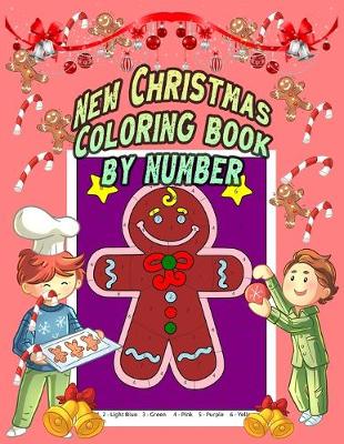 Book cover for New Christmas Coloring Book by Number
