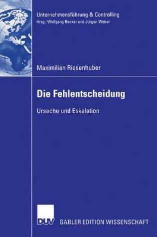 Cover of Die Fehlentscheidung