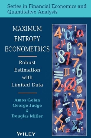 Cover of Maximum Entropy Econometrics