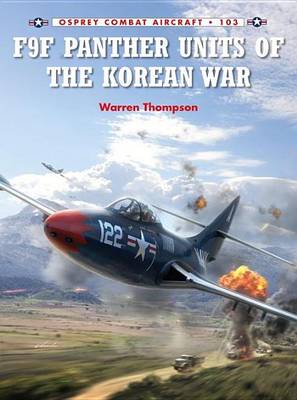 Book cover for F9F Panther Units of the Korean War