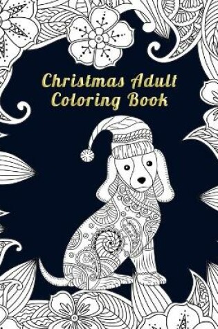 Cover of Christmas Adult Coloring Book