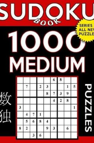 Cover of Sudoku Book 1,000 Medium Puzzles