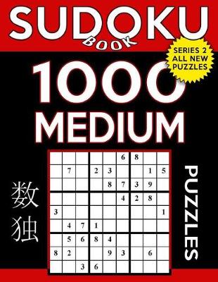 Book cover for Sudoku Book 1,000 Medium Puzzles