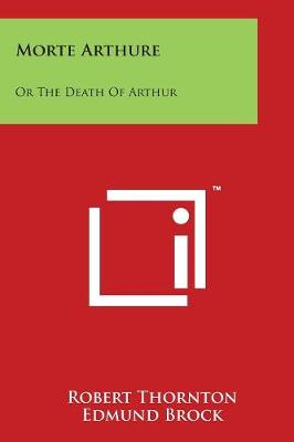 Book cover for Morte Arthure