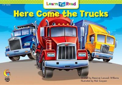 Book cover for Here Come the Trucks