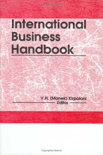 Book cover for International Business Handbook