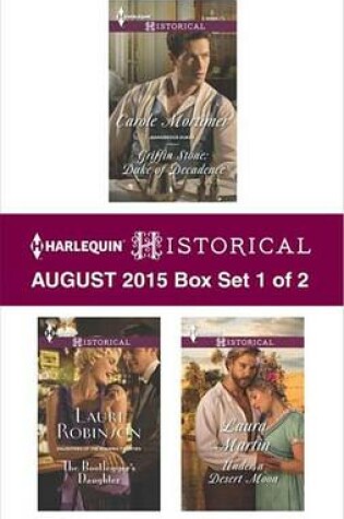 Cover of Harlequin Historical August 2015 - Box Set 1 of 2
