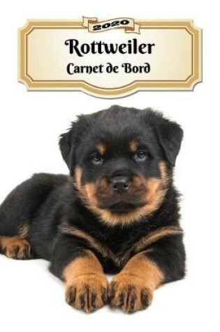 Cover of 2020 Rottweiler Carnet de Bord