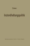 Book cover for Instandhaltungspolitik