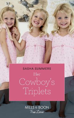 Cover of Her Cowboy's Triplets