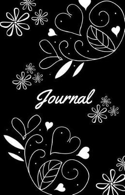 Cover of Black and White Flower Notebook & Journal