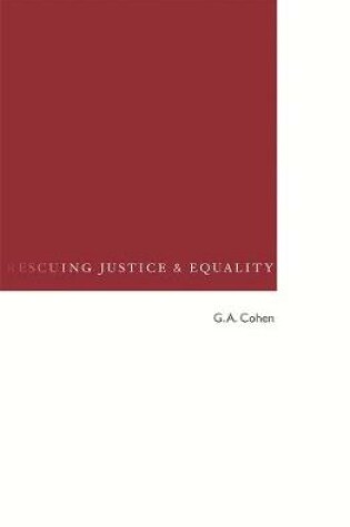 Cover of Rescuing Justice and Equality