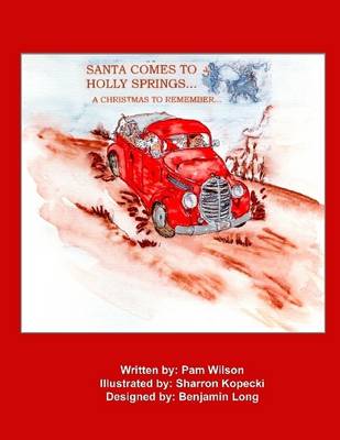 Book cover for Santa Comes to Holly Springs