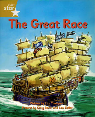 Book cover for Pirate Cove Gold Level Fiction: The Great Race