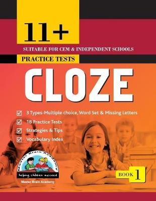 Book cover for 11+ Cloze