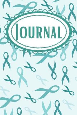 Book cover for Teal Ribbon Daily Journal