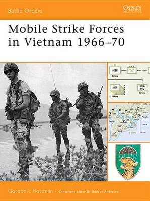 Book cover for Mobile Strike Forces in Vietnam 1966-70