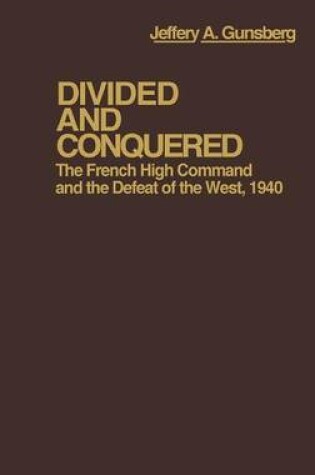 Cover of Divided and Conquered