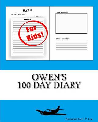 Book cover for Owen's 100 Day Diary