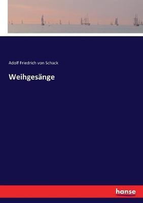 Book cover for Weihges�nge