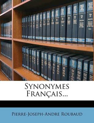 Book cover for Synonymes Francais...