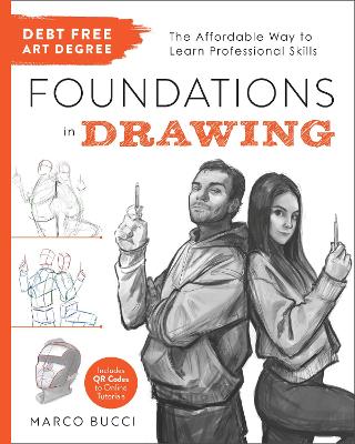 Book cover for Debt-Free Art Degree: Foundations in Drawing