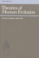 Book cover for Theories Human Evolution CB