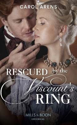 Book cover for Rescued By The Viscount's Ring
