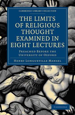 Book cover for The Limits of Religious Thought Examined in Eight Lectures