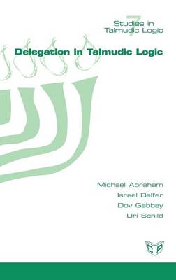 Book cover for Delegation in Talmudic Logic