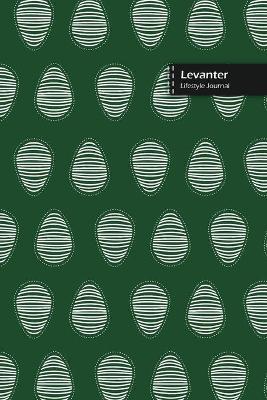 Book cover for Levanter Lifestyle Journal, Blank Write-in Notebook, Dotted Lines, Wide Ruled, Size (A5) 6 x 9 In (Green II)