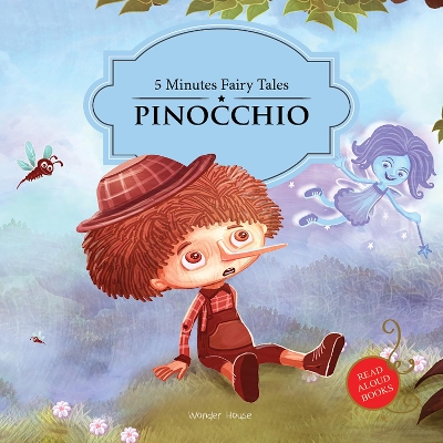 Book cover for Five Minutes Fairy Tales Pinocchio