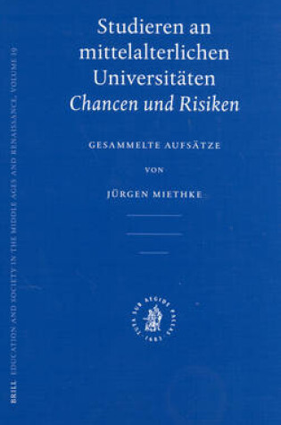 Cover of Studieren an mittelalterlichen Universitaten