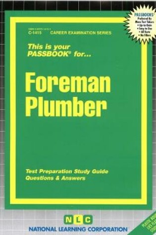 Cover of Foreman Plumber