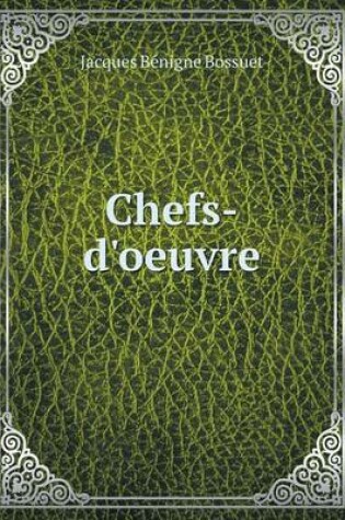 Cover of Chefs-d'oeuvre