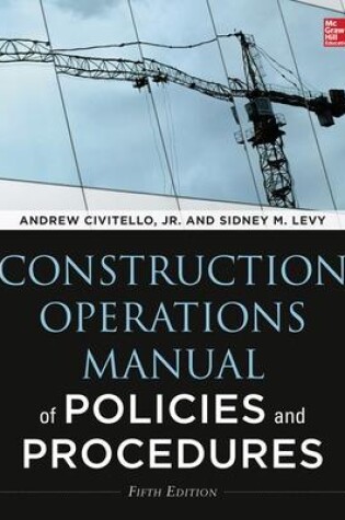 Cover of Construction Operations Manual of Policies and Procedures, Fifth Edition