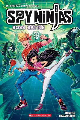 Book cover for Boss Battle (Spy Ninjas Official Graphic Novel #3)