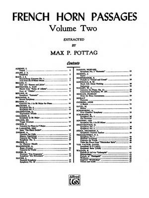 Cover of French Horn Passages, Volume II
