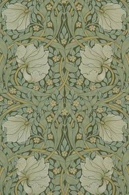 Book cover for Pimpernel, William Morris. Blank Journal