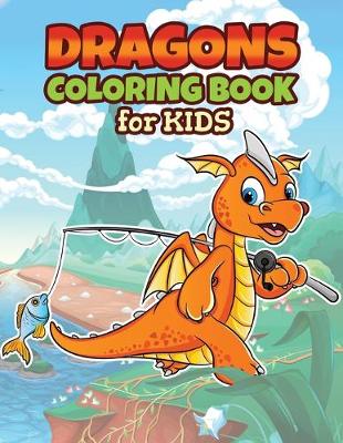 Book cover for Baby Dragons Coloring Book for Kids