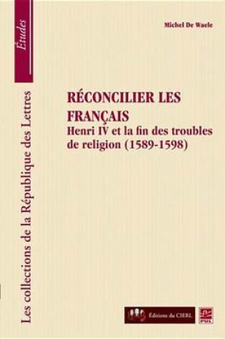 Cover of Reconcilier Les Francais