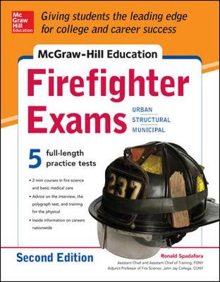 Book cover for McGraw-Hill Education Firefighter Exam