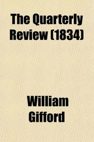 Cover of The Quarterly Review (Volume 51)