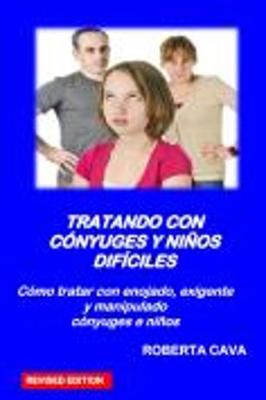 Book cover for Tratando con conyuges y ninos Difililes