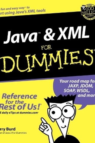 Cover of Java and XML For Dummies