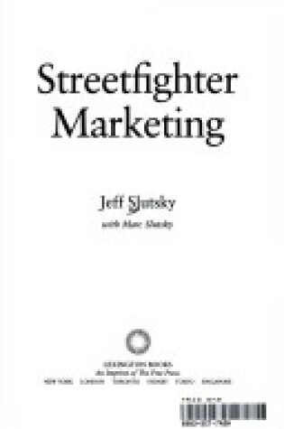 Cover of Streetfighter Marketing